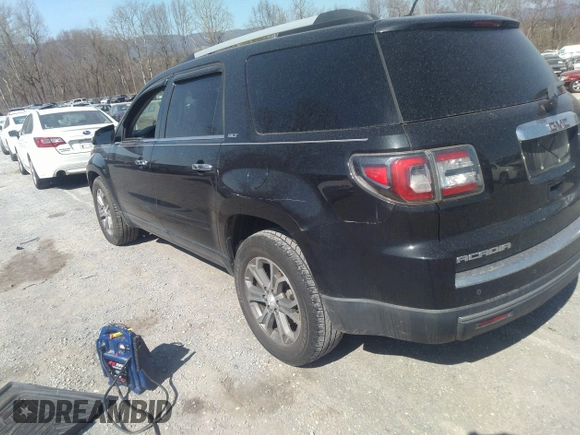2014 GMC Acadia SLT z VIN 1GKKVRKD8EJ365966, wystawiony jako IAAI lot #41752455 z przebiegiem 136 835 mil mil oraz . Historia ofert i sprzedaży dostępna na DreamBid. Obrazek 3.