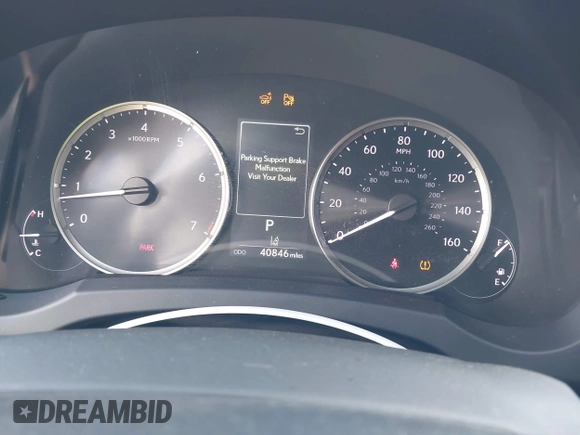 2021 Lexus IS 300 with VIN JTHC81F21M5046917, listed as a IAAI auction lot 42052845 with 40,846 mi miles and . Bid and sale history available at DreamBid. Image 7.