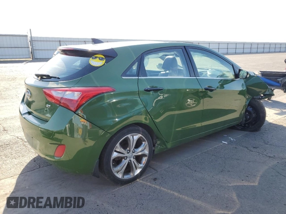2013 Hyundai Elantra GT with VIN KMHD35LE5DU040453, listed as a Copart auction lot 67770493 with 72,432 mi miles and Salvage Title. Bid and sale history available at carsss.com. Image 3.