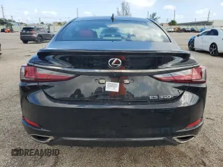 2022 Lexus ES 350 F Sport with VIN 58AGZ1B11NU126002, listed as a Copart auction lot 77731814 with 75,323 mi miles and Non repairable. Bid and sale history available at DreamBid. Image 6.