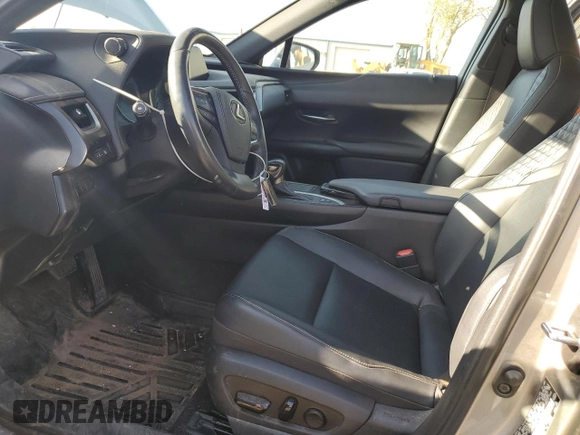 2020 Lexus UX 250h with VIN JTHP9JBHXL2025623, listed as a Copart auction lot 52387535 with 29,775 mi miles and Salvage title. Bid and sale history available at DreamBid. Image 7.