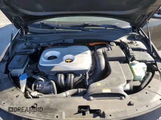 2019 Kia Optima Hybrid EX with VIN KNAGU4LE0K5032029, listed as a Copart auction lot 80939224 with 58,446 mi miles and Salvage Title. Bid and sale history available at carsss.com. Image 11.