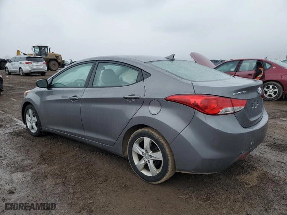2012 Hyundai Elantra GLS with VIN 5NPDH4AE8CH104643, listed as a Copart auction lot 47865775 with 58,247 mi miles and Salvage Title. Bid and sale history available at carsss.com. Image 2.