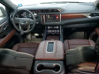 2023 GMC Yukon XL Denali Ultimate with VIN 1GKS2KKL2PR351959, listed as a Copart auction lot 83943414 with 20,081 mi miles and Salvage Title. Bid and sale history available at carsss.com. Image 8.