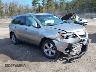 2012 Acura MDX Tech Pkg with VIN 2HNYD2H33CH511729, listed as a IAAI auction lot 42017151 with 160,052 mi miles. Bid and sale history available at carsss.com. Image 1.
