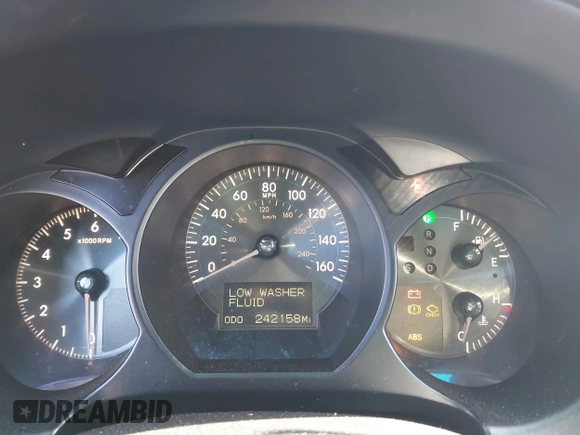2006 Lexus GS 300 with VIN JTHCH96S460004367, listed as a IAAI auction lot 41875393 with 242,158 mi miles. Bid and sale history available at carsss.com. Image 7.
