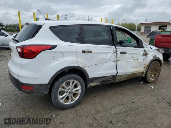 2019 Ford Escape S с VIN 1FMCU0F72KUA23079, выставлен на аукционе Copart как лот 54748785 с пробегом 87 861 миль миль и Списание • Salvage title. История ставок и продаж доступна на DreamBid. Изображение 3.