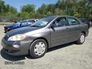 2006 Toyota Corolla CE with VIN 2T1BR32EX6C681260, listed as a Copart auction lot 55210885 with Not Provided miles and Clean Title. Bid and sale history available at DreamBid. Image 1.