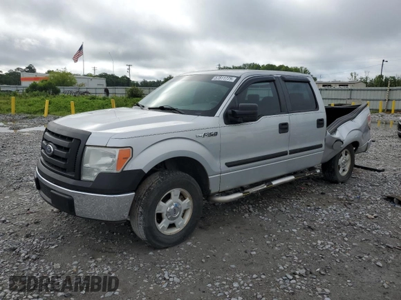 2009 Ford F-150 XL with VIN 1FTRW12W09FA68807, listed as a Copart auction lot 57811775 with 256,731 mi miles and Salvage title. Bid and sale history available at DreamBid. Image 1.