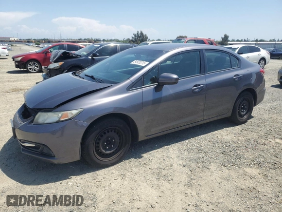 2015 Honda Civic LX z VIN 2HGFB2F59FH524059, wystawiony jako Copart lot #54920215 z przebiegiem 211 307 mil mil oraz Szkoda całkowita • Salvage title. Historia ofert i sprzedaży dostępna na DreamBid. Obrazek 1.