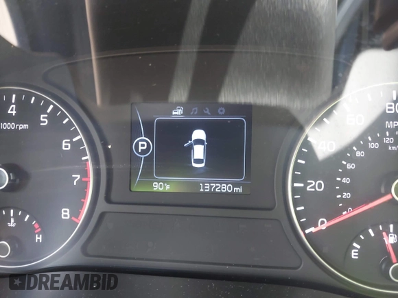 2018 Kia Optima LX with VIN 5XXGT4L35JG239062, listed as a IAAI auction lot 42457308 with 137,280 mi miles and . Bid and sale history available at DreamBid. Image 15.