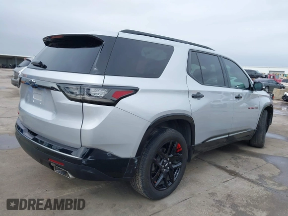 2019 Chevrolet Traverse Premier with VIN 1GNERKKW3KJ249387, listed as a IAAI auction lot 41710505 with 65,191 mi miles. Bid and sale history available at carsss.com. Image 4.