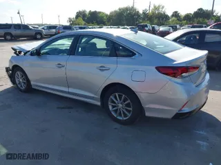 2018 Hyundai Sonata SE with VIN 5NPE24AF1JH709258, listed as a IAAI auction lot 41758999 with 60,544 mi miles. Bid and sale history available at carsss.com. Image 3.