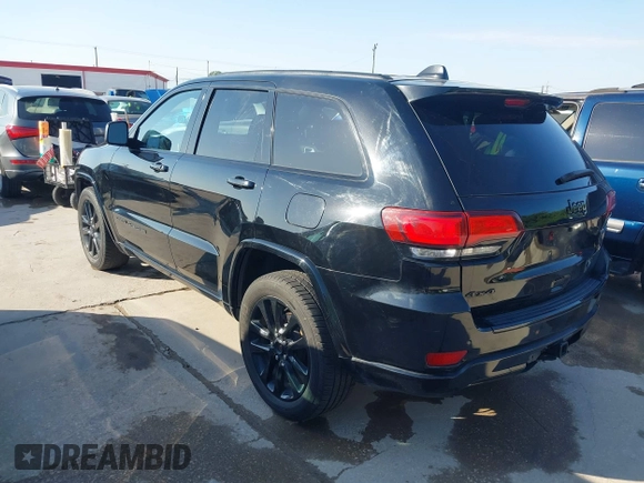 2017 Jeep Grand Cherokee Laredo with VIN 1C4RJFAGXHC817666, listed as a IAAI auction lot 42036817 with 119,698 mi miles. Bid and sale history available at carsss.com. Image 3.