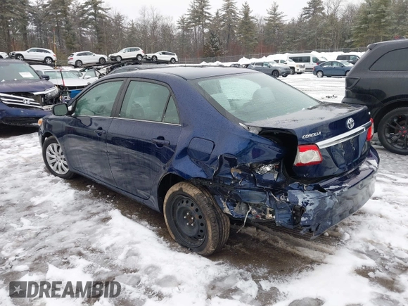 2013 Toyota Corolla L with VIN 5YFBU4EE6DP154457, listed as a IAAI auction lot 41674590 with 120,623 mi miles and . Bid and sale history available at DreamBid. Image 3.