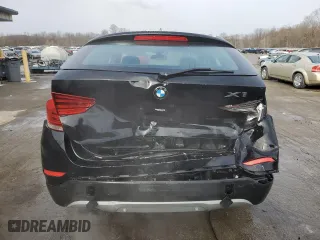 2015 BMW X1 xDrive28i with VIN WBAVL1C50FVY28343, listed as a Copart auction lot 50218235 with 109,209 mi miles and Salvage Title. Bid and sale history available at carsss.com. Image 6.
