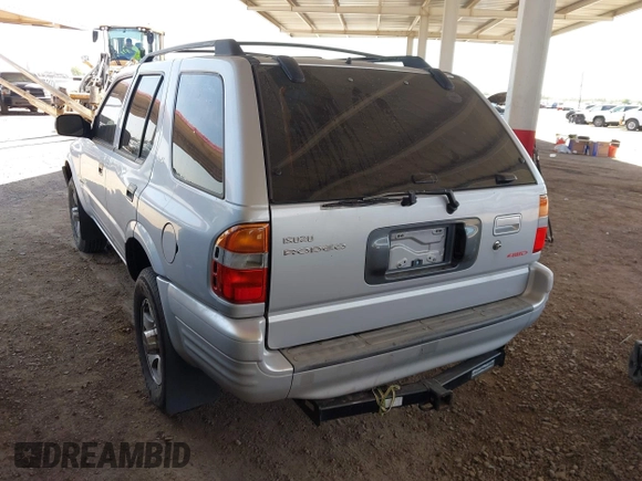 1999 Isuzu Rodeo S with VIN 4S2CM58W9X4354789, listed as a IAAI auction lot 42444956 with Not provided miles and . Bid and sale history available at DreamBid. Image 3.