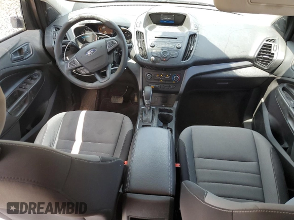 2018 Ford Escape S with VIN 1FMCU0F78JUB79464, listed as a Copart auction lot 58812925 with 104,642 mi miles and Salvage title. Bid and sale history available at DreamBid. Image 8.