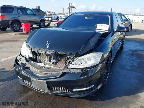 2010 Mercedes-Benz S-Class S 550 with VIN WDDNG7BB9AA334537, listed as a IAAI auction lot 41460106 with 158,699 mi miles. Bid and sale history available at carsss.com. Image 6.