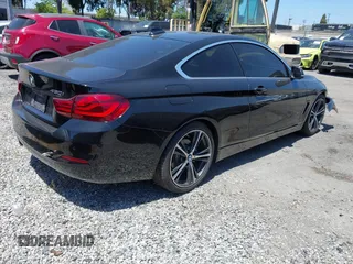 2020 BMW 4 Series 430i with VIN WBA4W3C03LAG91486, listed as a IAAI auction lot 42083927 with 49,261 mi miles and . Bid and sale history available at carsss.com. Image 4.