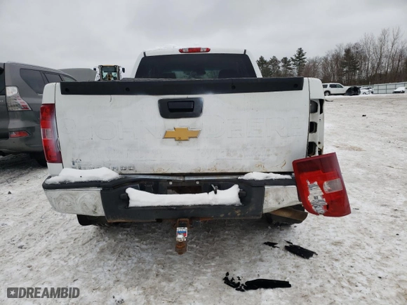 2012 Chevrolet Silverado 1500 Work Truck with VIN 1GCRCPEX1CZ195233, listed as a Copart auction lot 44452085 with 187,518 mi miles and Non Repairable. Bid and sale history available at carsss.com. Image 6.
