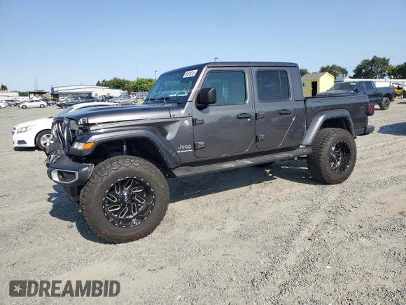 2022 Jeep Gladiator High Altitude with VIN 1C6HJTFG2NL114665, listed as a Copart auction lot 59818015 with 29,246 mi miles and Salvage title. Bid and sale history available at DreamBid. Image 1.