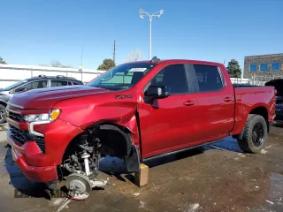 2023 Chevrolet Silverado 1500 RST with VIN 1GCUDEED8PZ206719, listed as a Copart auction lot 50555575 with 15,310 mi miles and Salvage Title. Bid and sale history available at carsss.com. Image 1.