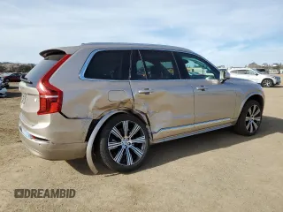 2023 Volvo XC90 Ultimate Bright Theme with VIN YV4H60CA8P1918117, listed as a Copart auction lot 81388674 with 27,036 mi miles and Salvage title. Bid and sale history available at DreamBid. Image 3.