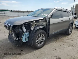 2020 Jeep Cherokee Altitude with VIN 1C4PJMLX9LD507326, listed as a Copart auction lot 50621445 with 62,602 mi miles and Salvage Title. Bid and sale history available at DreamBid. Image 1.