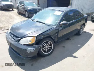 2001 Honda Civic DX with VIN 1HGEM222X1L063340, listed as a IAAI auction lot 41949554 with 194,558 mi miles and . Bid and sale history available at DreamBid. Image 2.