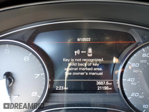 2018 Audi S7 Prestige z VIN WAU2FAFC3JN012000, wystawiony jako Copart lot #57442612 z przebiegiem 21 198 mil mil oraz . Historia ofert i sprzedaży dostępna na DreamBid. Obrazek 8.