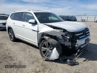 2019 Volkswagen Atlas SE z VIN 1V2XR2CA6KC608609, wystawiony jako Copart lot #50604625 z przebiegiem 56 778 mil mil oraz Szkoda całkowita • Salvage title. Historia ofert i sprzedaży dostępna na DreamBid. Obrazek 4.