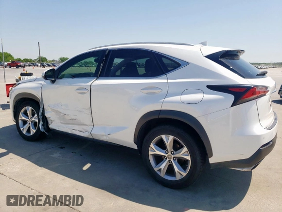 2017 Lexus NX 200t z VIN JTJYARBZ5H2071286, wystawiony jako Copart lot #52388845 z przebiegiem 92 460 mil mil oraz Szkoda całkowita • Salvage title. Historia ofert i sprzedaży dostępna na DreamBid. Obrazek 2.