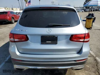 2017 Mercedes-Benz GLC with VIN WDC0G4JB4HF115786, listed as a Copart auction lot 43592495 with 83,687 mi miles and Salvage Title. Bid and sale history available at carsss.com. Image 6.