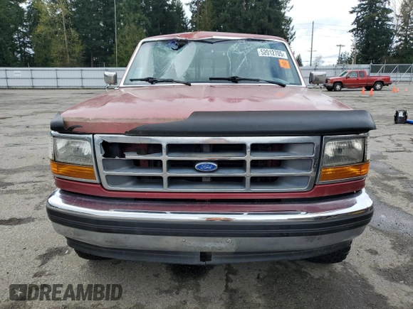 1993 Ford F-150 with VIN 1FTEX14H6PKB86844, listed as a Copart auction lot 52012705 with 127,784 mi miles and Salvage title. Bid and sale history available at DreamBid. Image 5.