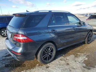 2014 Mercedes-Benz M 350 with VIN 4JGDA2EB4EA296805, listed as a Copart auction lot 47339945 with 150,457 mi miles and Salvage Title. Bid and sale history available at DreamBid. Image 3.