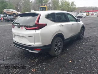2021 Honda CR-V EX with VIN 2HKRW2H55MH636763, listed as a IAAI auction lot 41931501 with 116,061 mi miles. Bid and sale history available at carsss.com. Image 4.