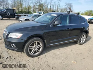 2016 Audi Q5 Premium Plus with VIN WA1L2AFP1GA035596, listed as a Copart auction lot 53534825 with 222,340 mi miles and Clean Title. Bid and sale history available at carsss.com. Image 1.