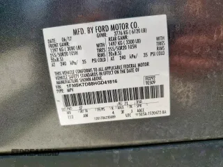2017 Ford Explorer XLT z VIN 1FM5K7D88HGD41816, wystawiony jako Copart lot #64576955 z przebiegiem 124 524 mil mil oraz Szkoda całkowita • Salvage title. Historia ofert i sprzedaży dostępna na DreamBid. Obrazek 14.
