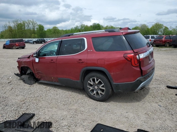 2020 GMC Acadia SLE z VIN 1GKKNRLSXLZ194214, wystawiony jako Copart lot #57032525 z przebiegiem 50 390 mil mil oraz Szkoda całkowita • Salvage title. Historia ofert i sprzedaży dostępna na DreamBid. Obrazek 2.