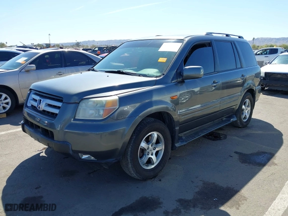 2008 Honda Pilot EX-L with VIN 5FNYF18778B033826, listed as a IAAI auction lot 41836242 with 230,195 mi miles. Bid and sale history available at carsss.com. Image 17.
