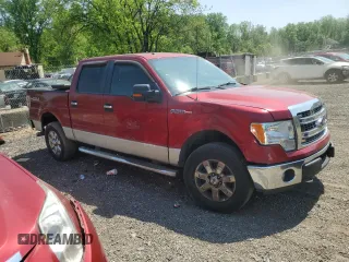2013 Ford F-150 XL with VIN 1FTFW1EFXDFA97254, listed as a Copart auction lot 55405145 with 195,681 mi miles and Salvage Title. Bid and sale history available at carsss.com. Image 4.