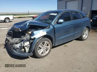 2018 Audi Q3 Premium with VIN WA1BCCFS3JR008904, listed as a Copart auction lot 56751425 with 75,943 mi miles and Salvage title. Bid and sale history available at DreamBid. Image 1.
