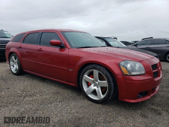 2006 Dodge Magnum SRT-8 with VIN 2D4GV77316H219002, listed as a Copart auction lot 75982104 with Not Provided miles and Salvage Title. Bid and sale history available at carsss.com. Image 4.