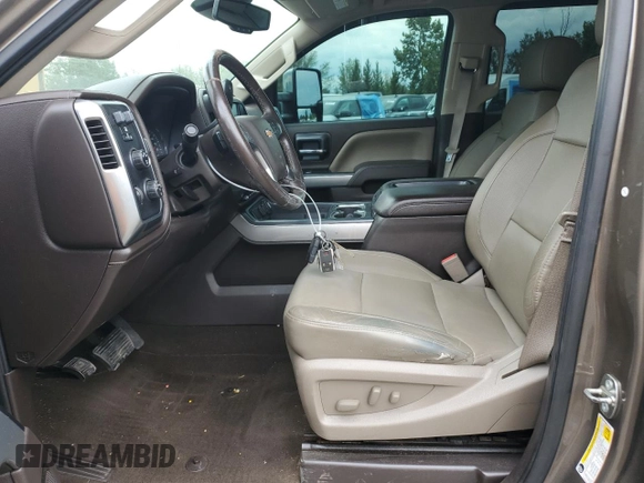 2015 Chevrolet Silverado 3500HD LTZ with VIN 1GC4K0E88FF572157, listed as a Copart auction lot 67583004 with 156,783 mi miles and Salvage Title. Bid and sale history available at carsss.com. Image 7.