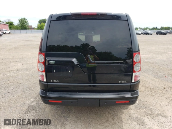 2012 Land Rover LR4 HSE with VIN SALAG2D47CA597700, listed as a Copart auction lot 61180055 with 172,687 mi miles and Clean title. Bid and sale history available at DreamBid. Image 6.