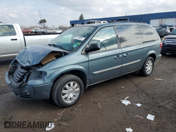 2006 Chrysler Town & Country Touring with VIN 2A4GP54L96R618650, listed as a Copart auction lot 52519325 with 130,234 mi miles and Salvage title. Bid and sale history available at DreamBid. Image 1.