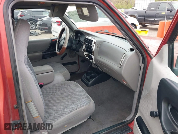 1999 Ford Ranger XL with VIN 1FTYR10C2XUB86488, listed as a IAAI auction lot 41995705 with 143,758 mi miles and . Bid and sale history available at DreamBid. Image 5.