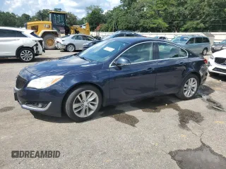 2015 Buick Regal с VIN 2G4GK5EX7F9295152, выставлен на аукционе Copart как лот 62861145 с пробегом 165 379 миль миль и Списание • Salvage title. История ставок и продаж доступна на DreamBid. Изображение 1.