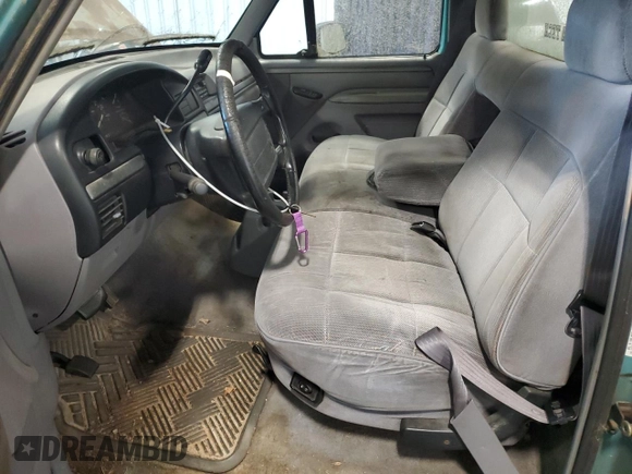 1995 Ford F-150 with VIN 1FTEF15NXSNA26819, listed as a Copart auction lot 42592425 with 257,657 mi miles and Non Repairable. Bid and sale history available at carsss.com. Image 7.